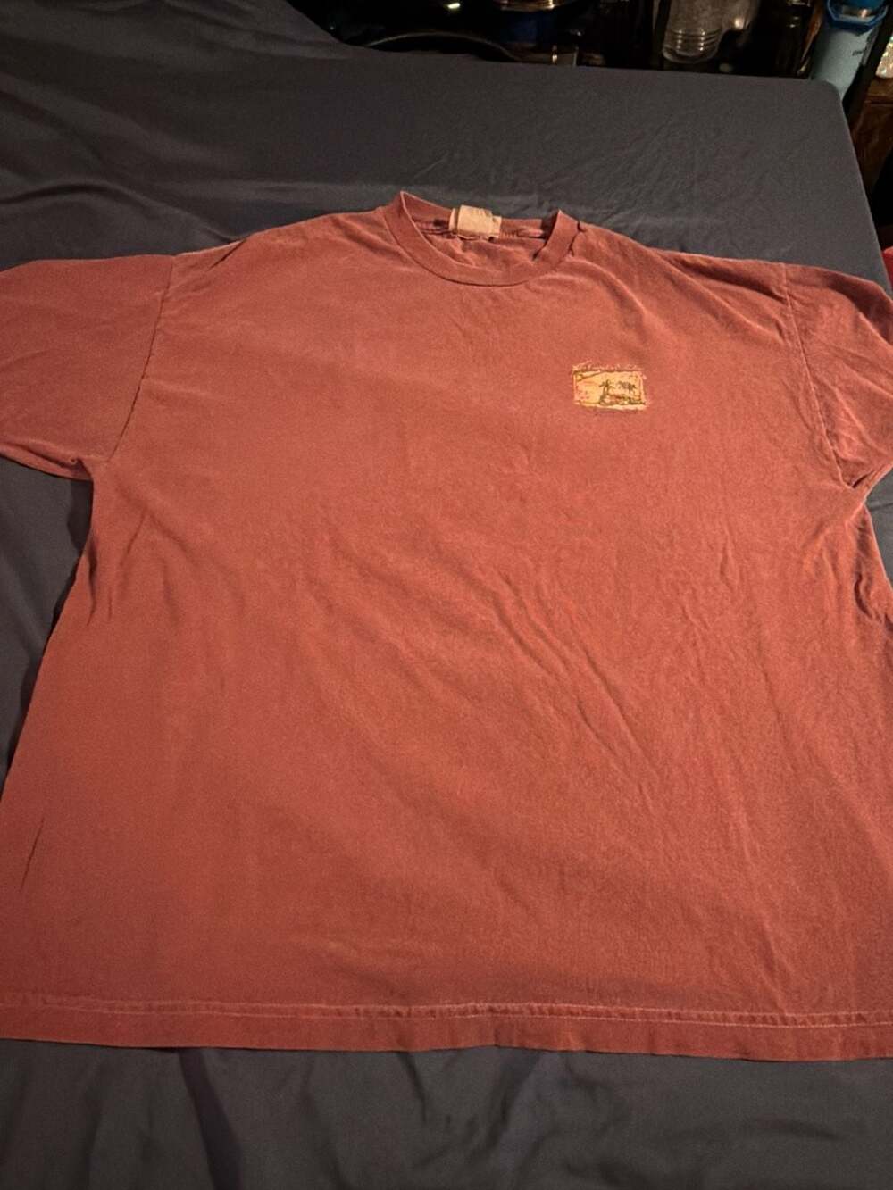 West Trend Island Paradise Cedar Key Florida Graphic T-Shirt Size XL 14-0198